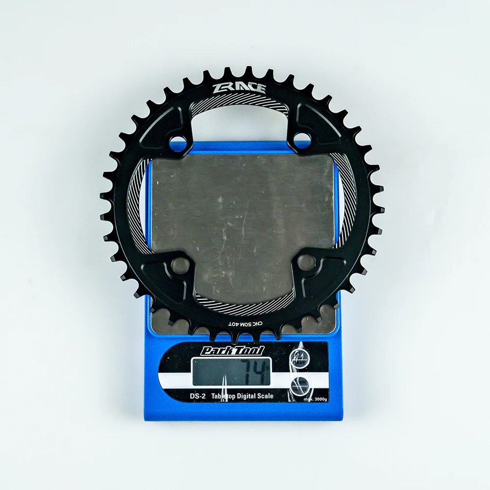 ZRACE цепная цепь 40 T/42 T/44 T/46 T/48 T/50 T/52 T BCD104, узкий зуб AL7075 CNC, MTB/дорожный/складной велосипед/гравий-велосипеды