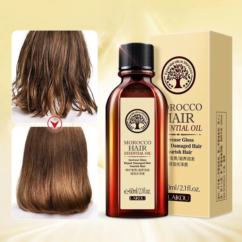 

Frizzy Withered Smooth hair Moroccan leave-in hair oil hair treatment hair serum for damaged hair hair care products