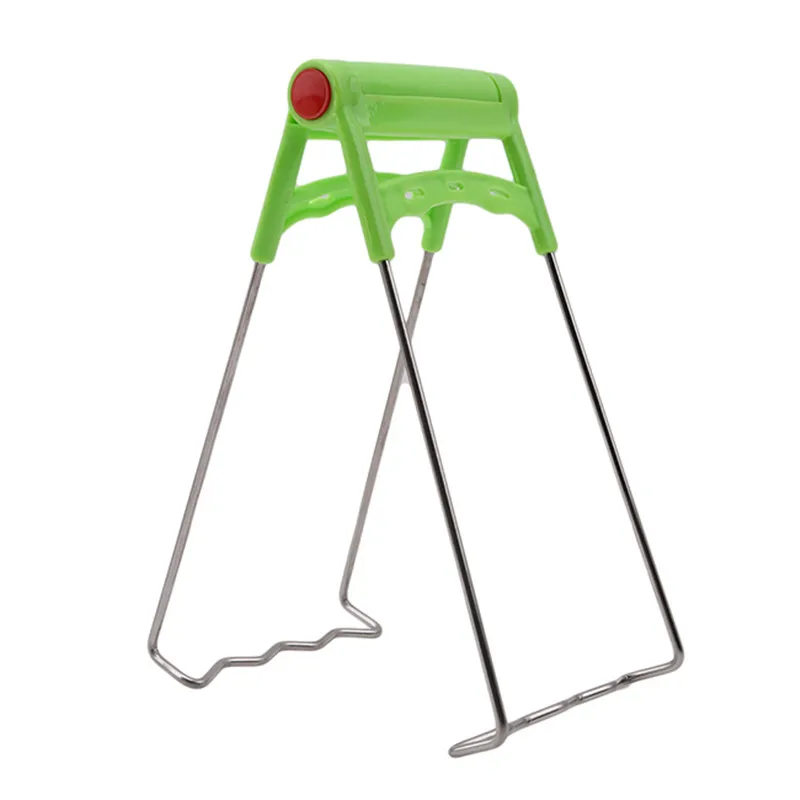

Foldavle Hot Bowl Clip Pot Dish Holder Steamer Lifter Picker Heat insulation Plate Tong Anti-hot Clamp Gripper Kitchen Tools