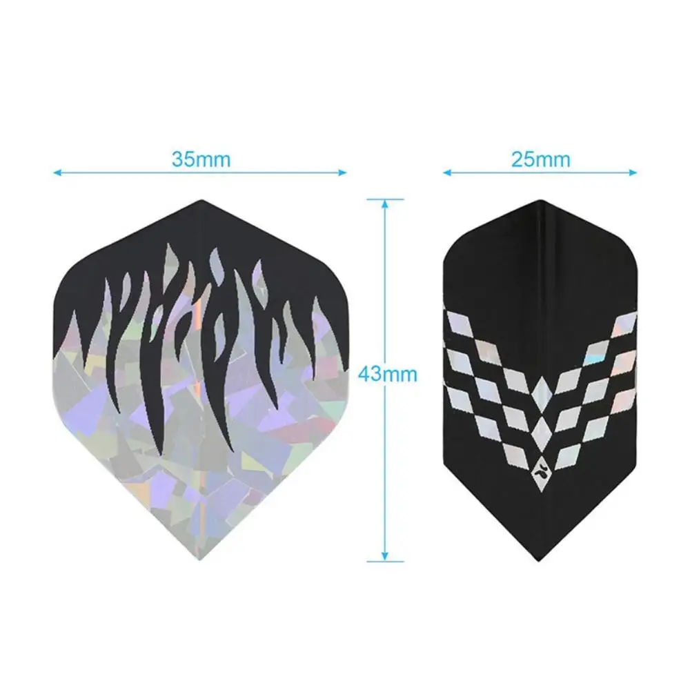 

15/30/60pcs Darts Flights Multiple Styles Colorful PET Darts Flights high quality durable PVC Darts Accessories