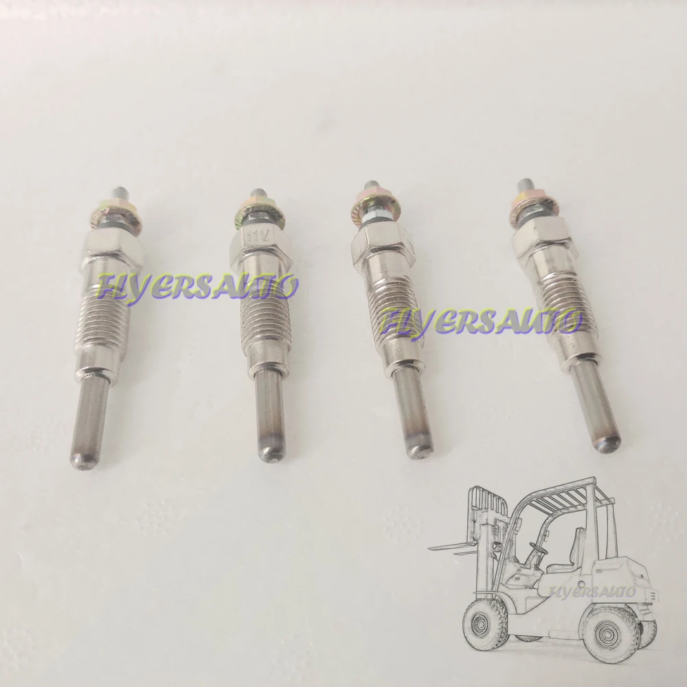 

Glow Plug YM119717-77800 YM11971777800 for Yammer 4D98E 4TNE98 4D94E Forklift Excavator 1599552 YM119717-77800 YM119717-77801