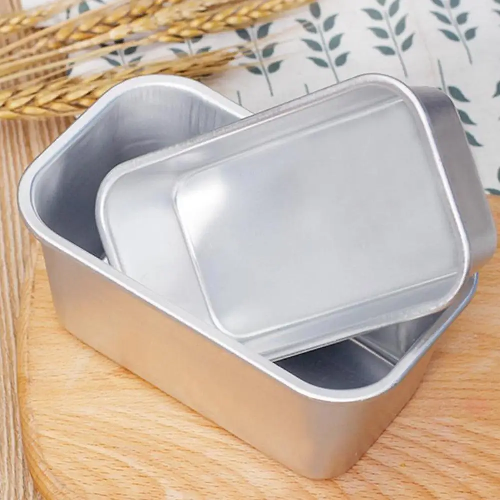 

1pc Loaf Pan Rectangle Toast Bread Mold Cake Mold Carbon Bakeware Stick Non Baking Loaf Pan Steel Supplies Baking Pastry DI V4A2