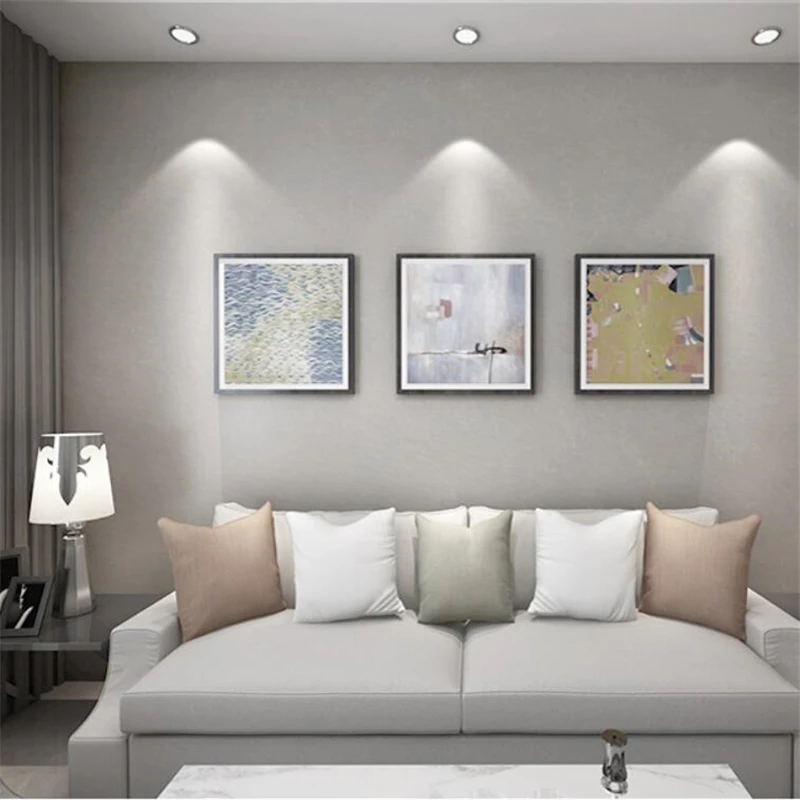 wellyu Solid color wallpaper modern bedroom plain living room studio background Nordic style antique | Обустройство дома