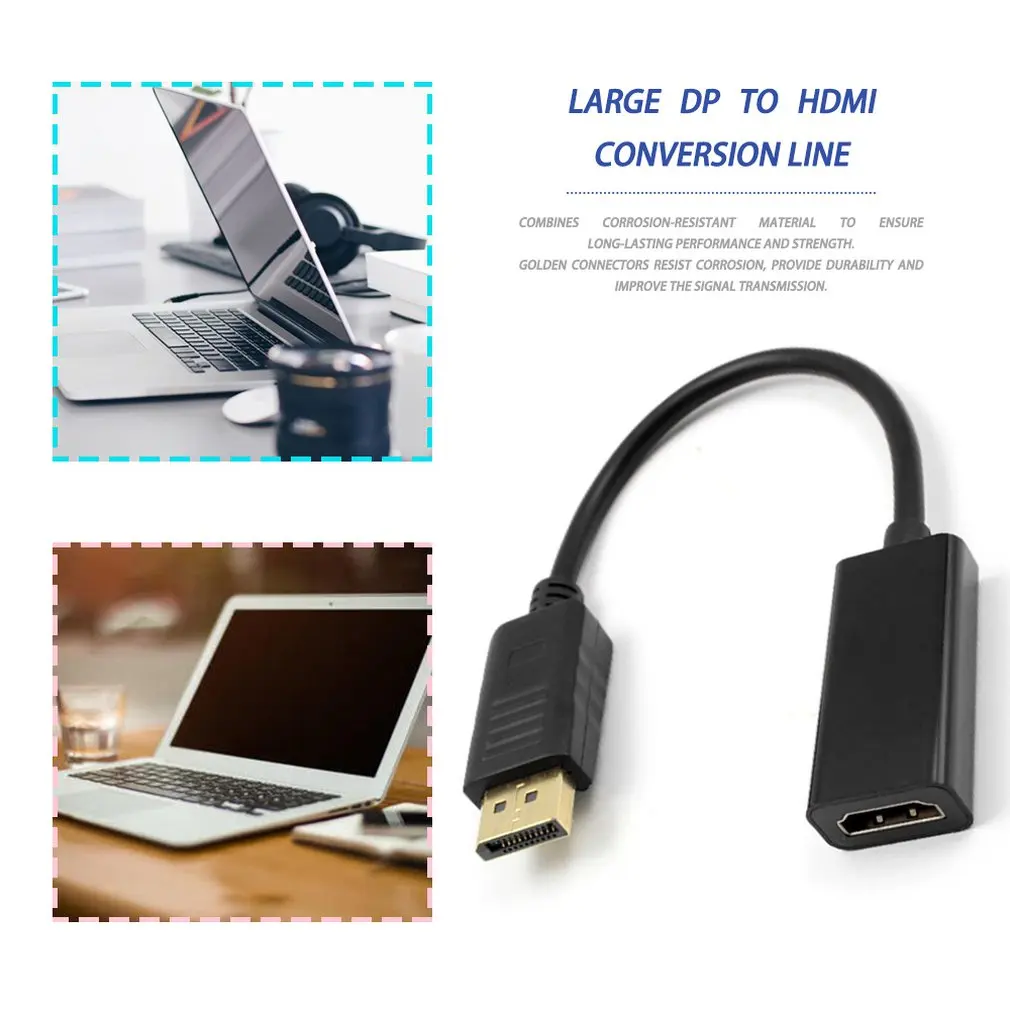 Переходник с Mini DP на HDMI-совместимый стабильная передача порта дисплея