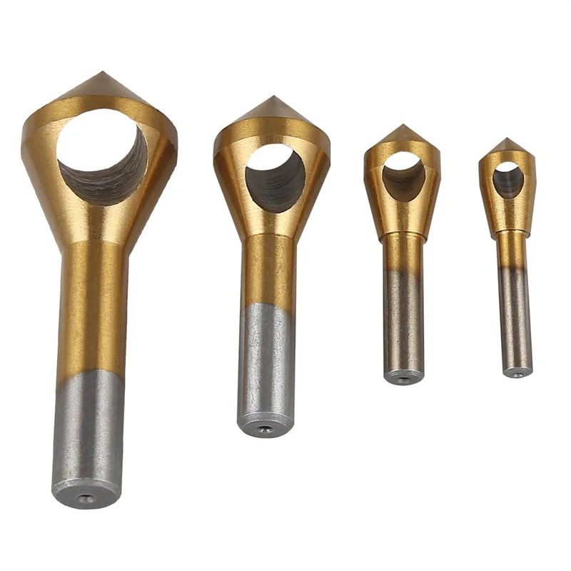 Зенковка Набор бит 1 шт. ручной шлифовальный инструмент набор 4 с титановым