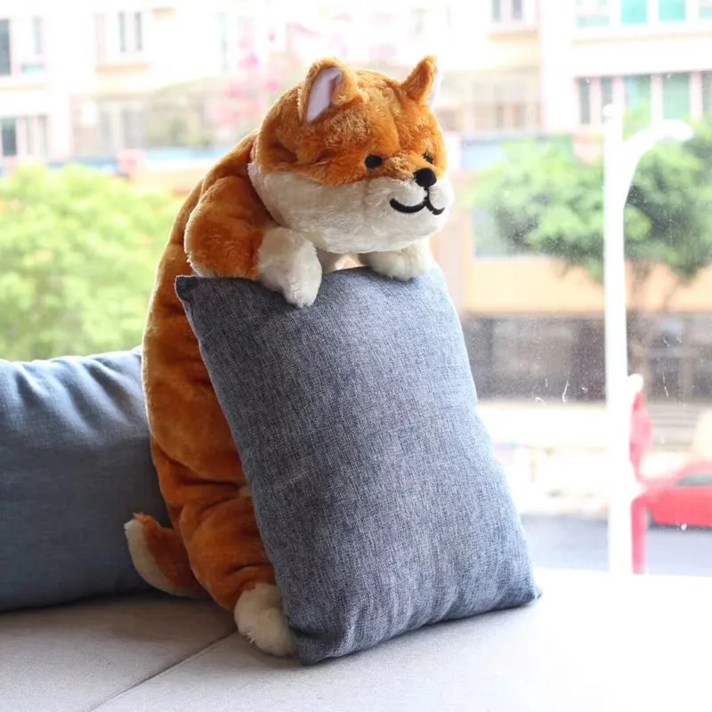 Плюшевая игрушка-собака Шиба-ину 80 см гигантские животные собака кукла игрушка