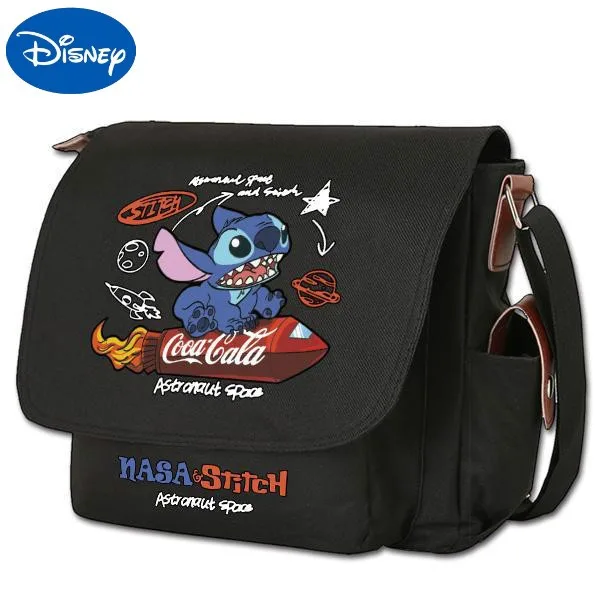 Оригинальная сумка Disney Interstellar Baby Stitch, модная брендовая Студенческая сумка на плечо, сумка-мессенджер для мужчин и женщин, косметичка