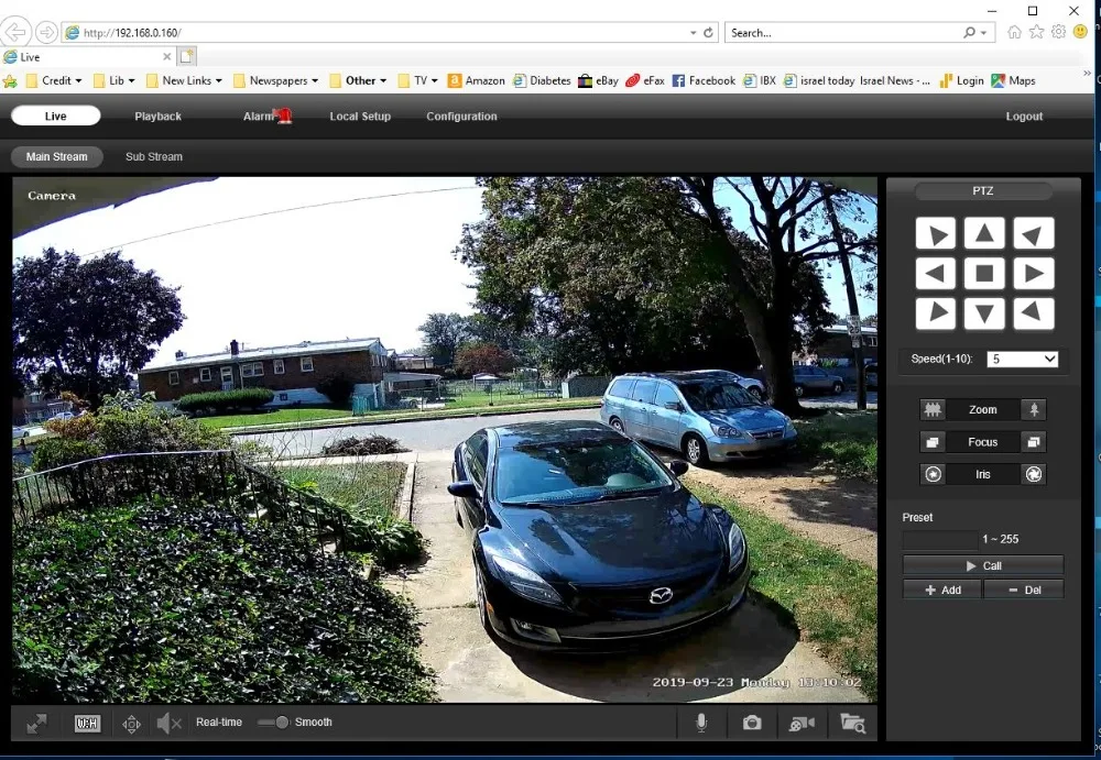 UniLook открытый 5MP PoE PTZ безопасности IP камера 2592x1944P супер HD 4X оптический зум PTZ купольная камера антивандальная с кронштейном