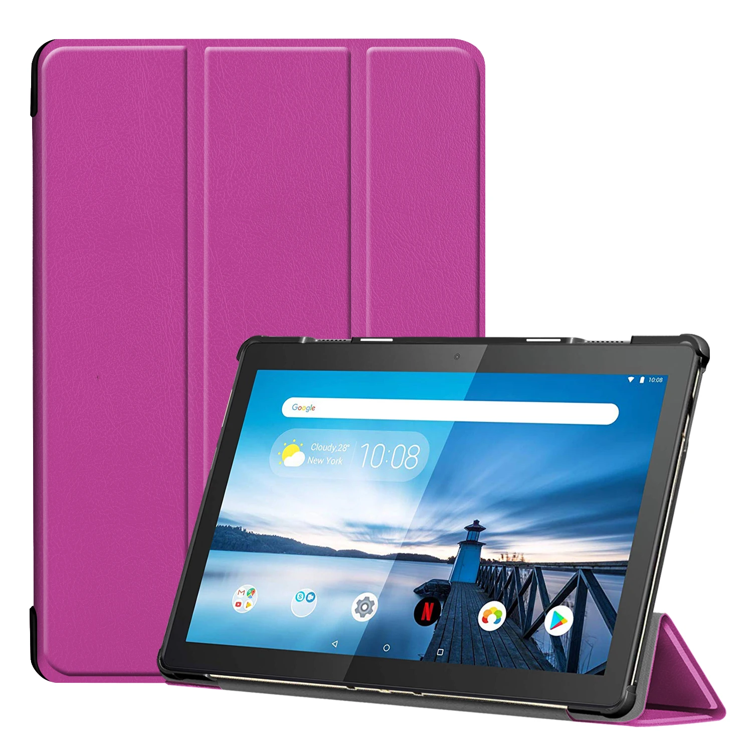 Для lenovo tab M10 TB-X605F TB-X605L TB-X505F Авто Режим сна/Пробуждение чехол с Alexa Дисплей Кожа для lenovo tab M10 чехол для планшета