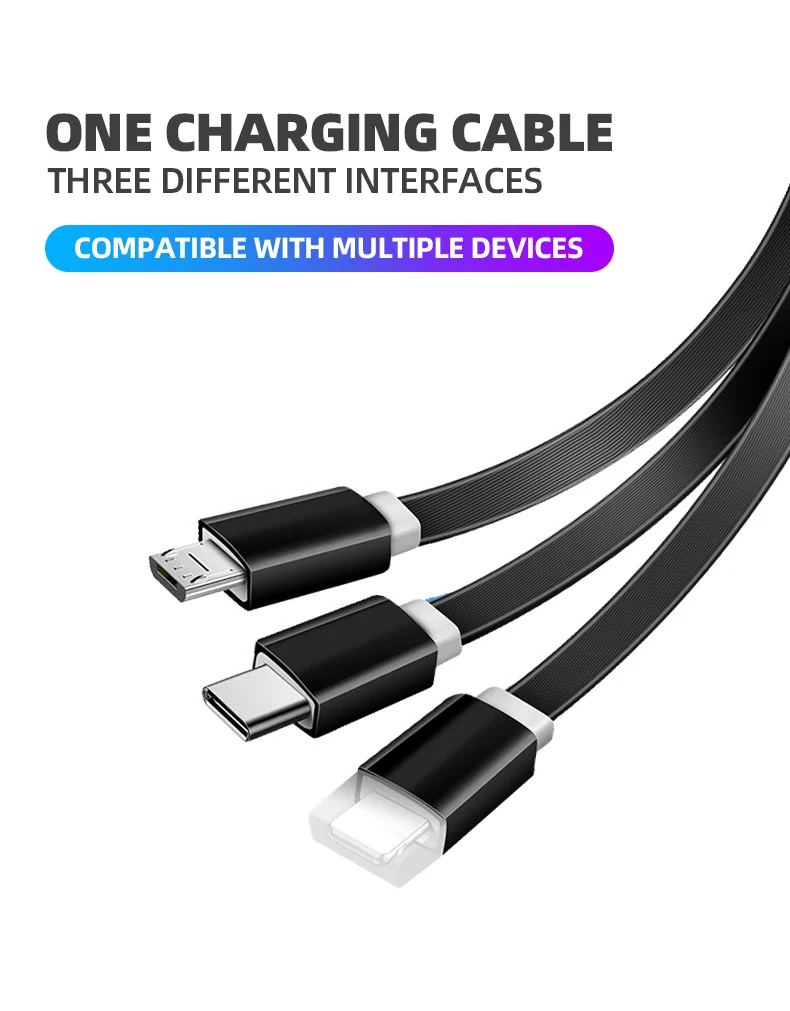 1 м 2 в 1 USB кабель для быстрой зарядки для iphone X 7 8 6 Micro usb type C кабель для samsung S8 Xiaomi Mi5 кабели для мобильных телефонов