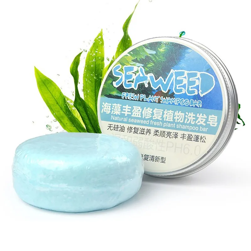 Natural Handmade Shampoo Soap Bar Nourishing Repair Damaged Hair Anti-Dandruff Off Hair Care Tool