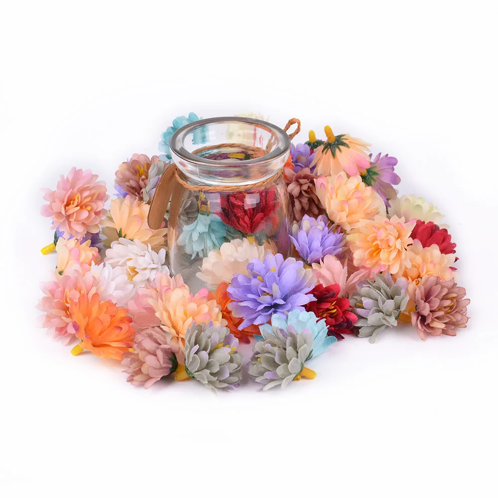 100 шт. искусственные цветы в винтажном стиле|Искусственные и сухие цветы| |