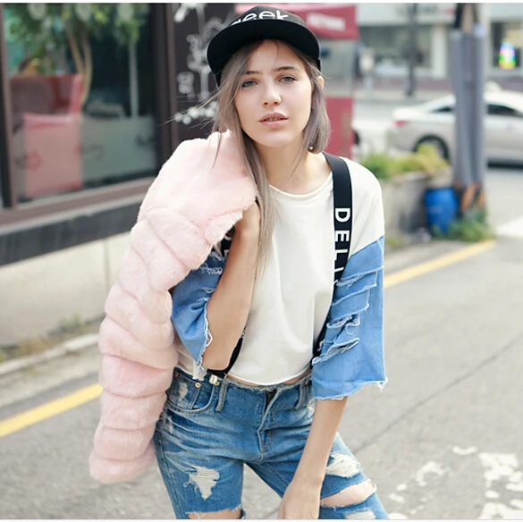 Высокое качество Топ 2020 зимнее женское пальто из искусственного меха длинный