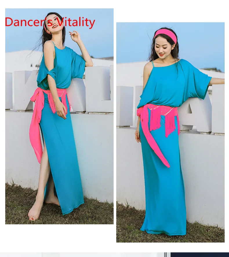 Новое танцевальное платье для танца живота изящная кисточка народный халат