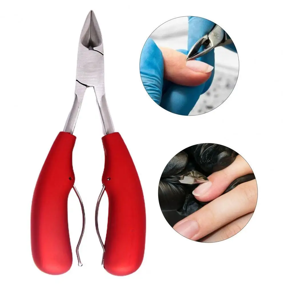 

50% Hot Sale Cuticle Nipper Universal Professional Stainless Steel Fingernail Toenail Scissor Cutter Pedicure Tool