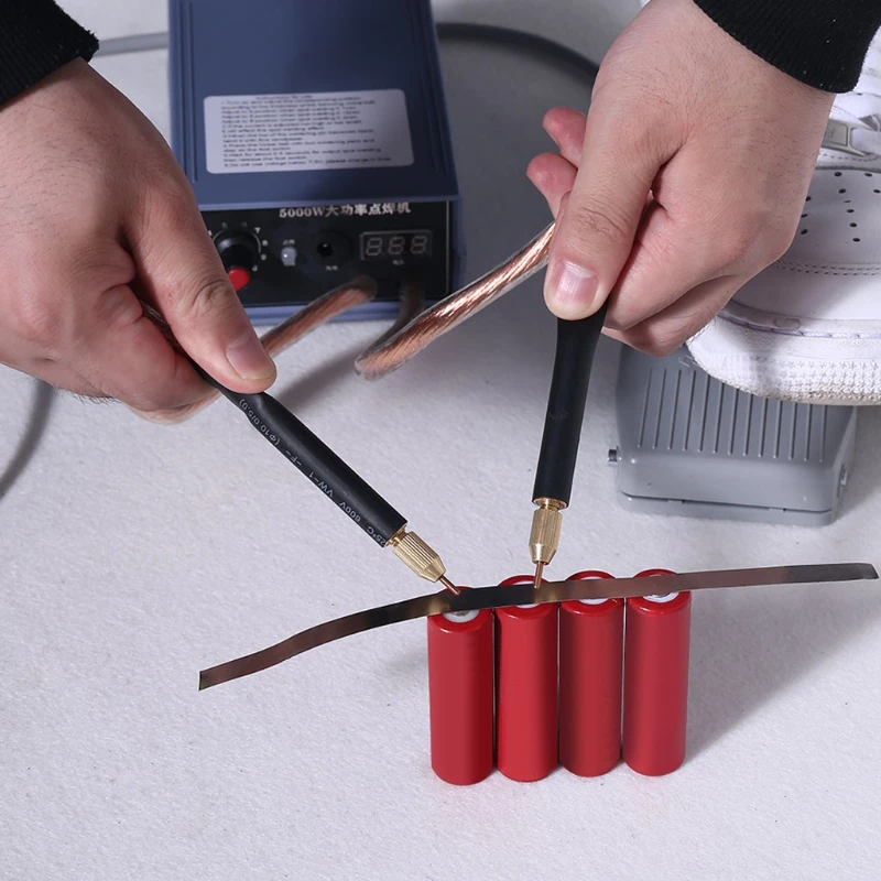 

5000W Battery Spot Welder Kit Welding Tools Portable Adjustabl Spot welding Machine 0.2MM Nickel strip for DIY 18650 Battery