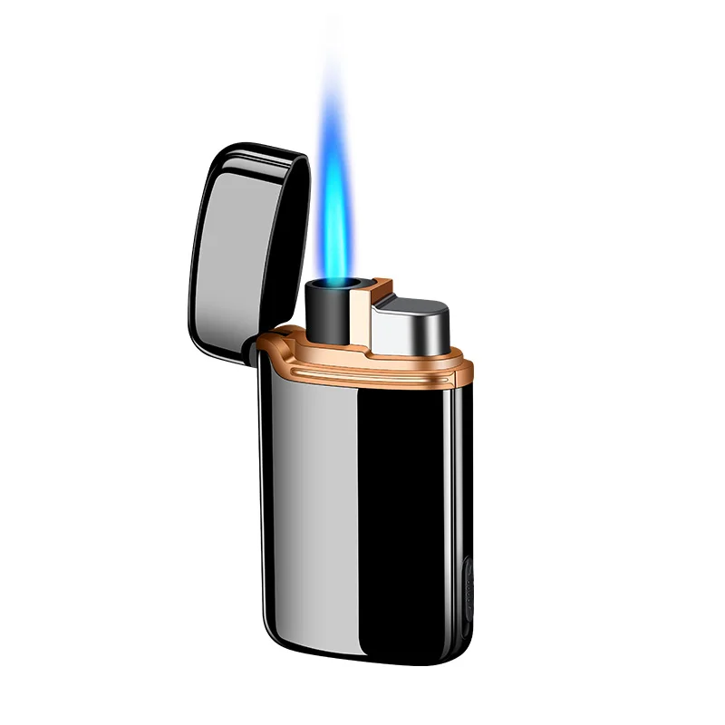 

Gas Lighter Metal Jet Butane Torch Turbo Lighters New 2020 Grinding Wheel Cigar Cigarettes Accessories Smoking Lighters