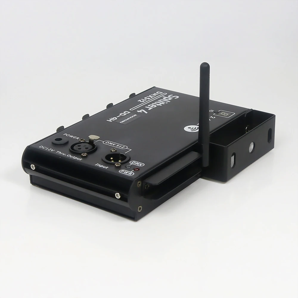 2 4G Беспроводной DMX сплиттер для сцены светильник влияние DMX512 усилитель сигнала 4