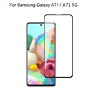 Закаленное стекло для Samsung Galaxy A71 4G 5G, полноэкранное защитное закаленное стекло для Samsung Galaxy A71 5G 4G, стекло