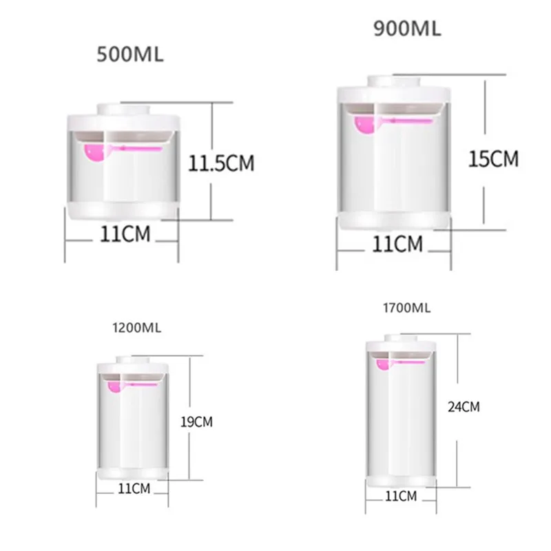 Банки для хранения пищевых продуктов герметичные банки с крышкой коробка
