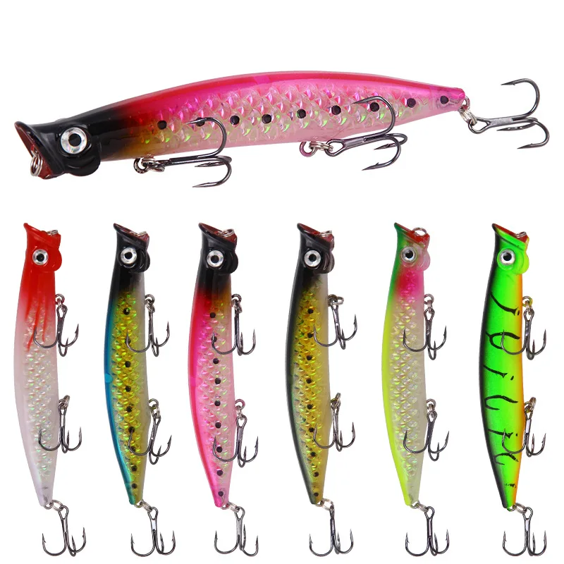 

1 pcs Floating water phantom luo baits hot selling bobber luo baits surface line bobber baits fishing tackle
