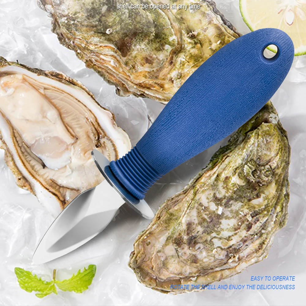 Sowoll Oyster Knife Opener Tools Stainless Steel Oysters Scallop Shucking Shell Knives Seafood Outdoor Outside | Дом и сад