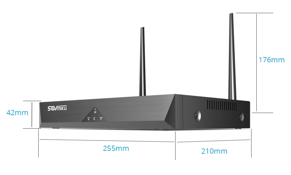 8CH 1080P Беспроводная система видеонаблюдения 4 шт 2MP уличная Wifi ip-камера 8CH NVR рекордер Видео камера безопасности Система наблюдения комплект