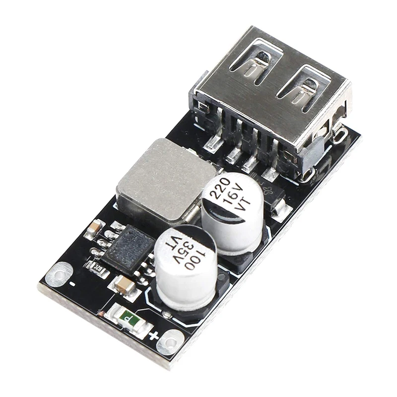 USB понижающий преобразователь 4 шт. DC-DC модуль 6-32V постоянного тока 12 В 24 до 5 QC 3 0 QI