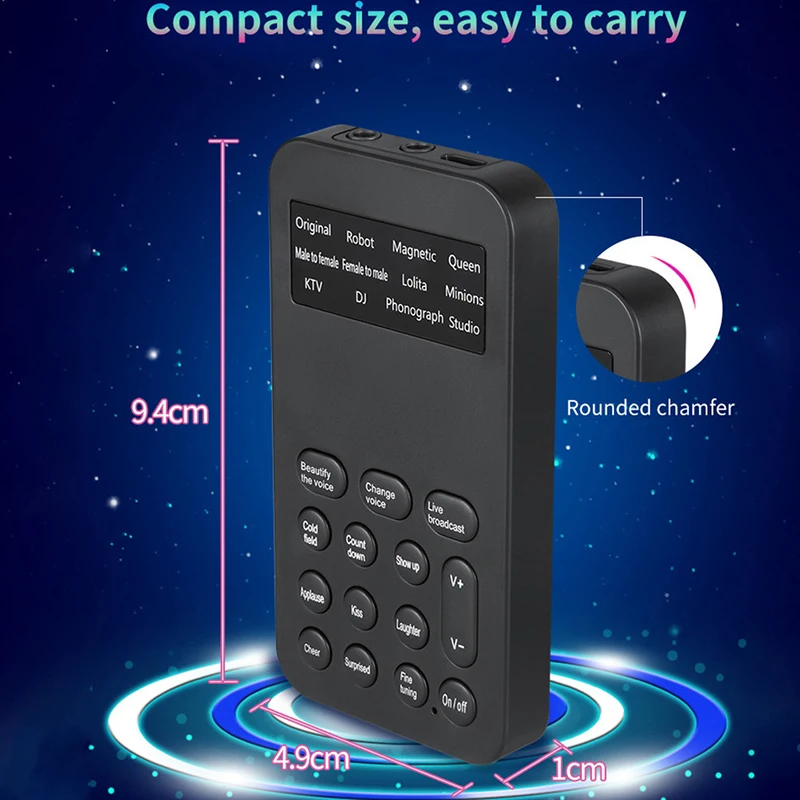 В виде бабочек новинка 12 разные звуки изменения преобразователь голоса