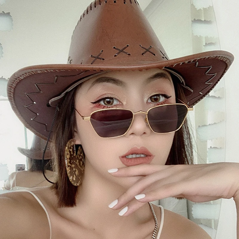 2021 классические ретро солнцезащитные очки женские Роскошные Металлические в