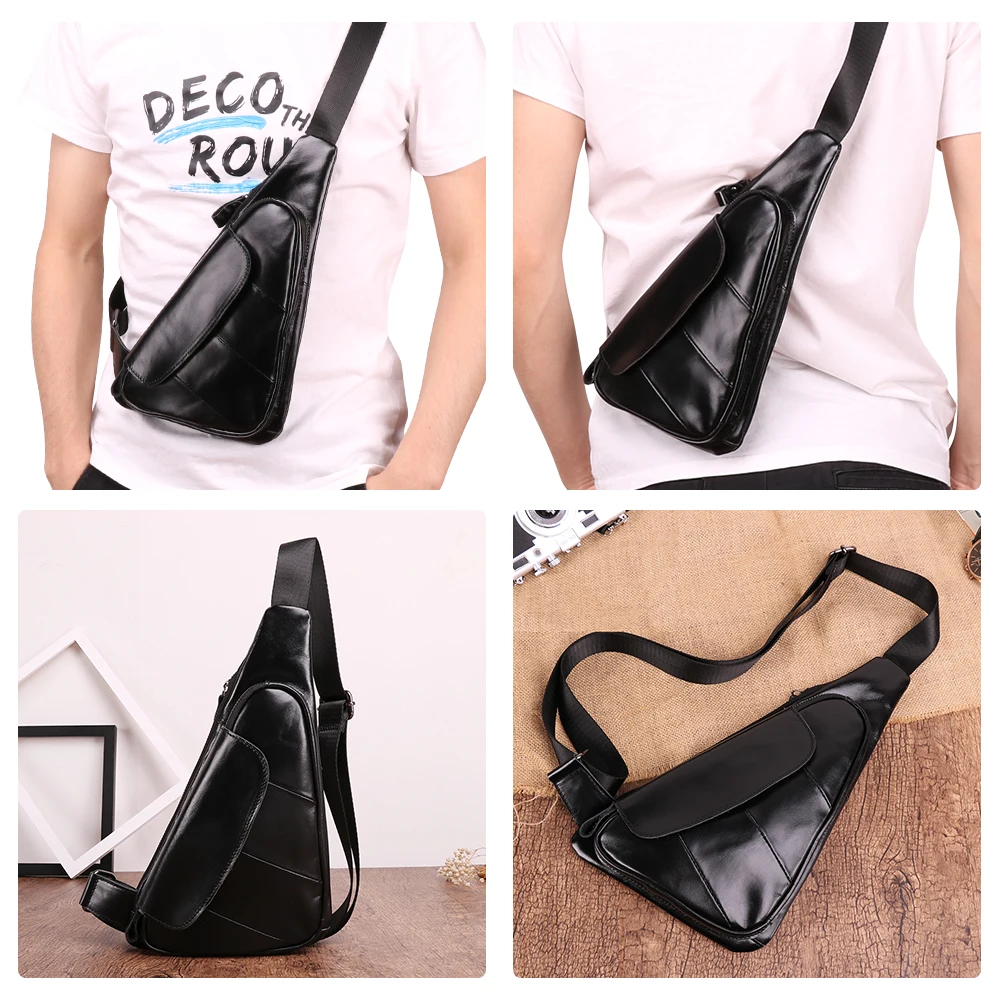 melhor Bolsa De Couro Masculina Saco De Telefone Móvel Cinto Carteiras Masculinas De Luxo Homem Carteira De Couro Mochila Crossbody Sacos De Ombro Para Homem