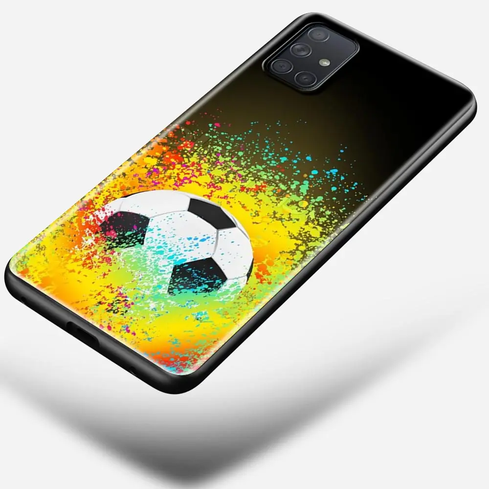 

Case for Samsung Galaxy A50 A51 A70 A71 A10 A20 A30 A40 A11 A21s A31 A41 Phone Cases soccer ball basketball volleyball Cover