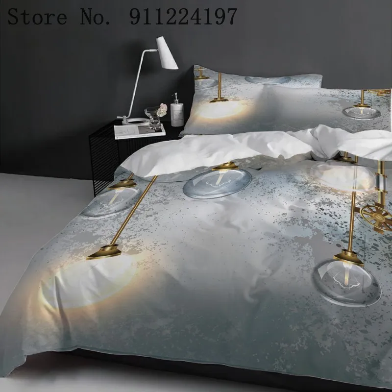 Комплект постельного белья с пододеяльником наволочкой и двумя