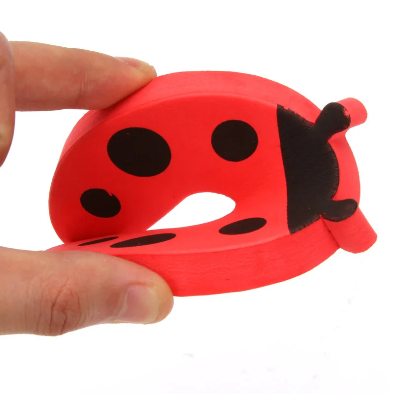 10pcs/ lot) Child safety cartoon door card door stop doors safety products transparent bag softcover YYT198