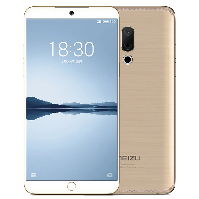 Оригинальный сотовый телефон Meizu 15 Plus 4G LTE 6 ГБ 128 восьмиядерный процессор Exynos 8895