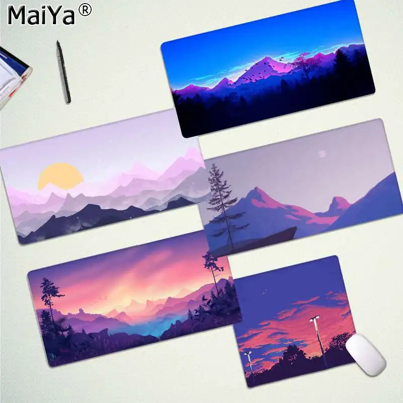 

MaiYa розовые облака природный ландшафт мой любимый геймерский игровой коврик для мыши Размер для больших игр CSGO Настольный ПК Ноутбук