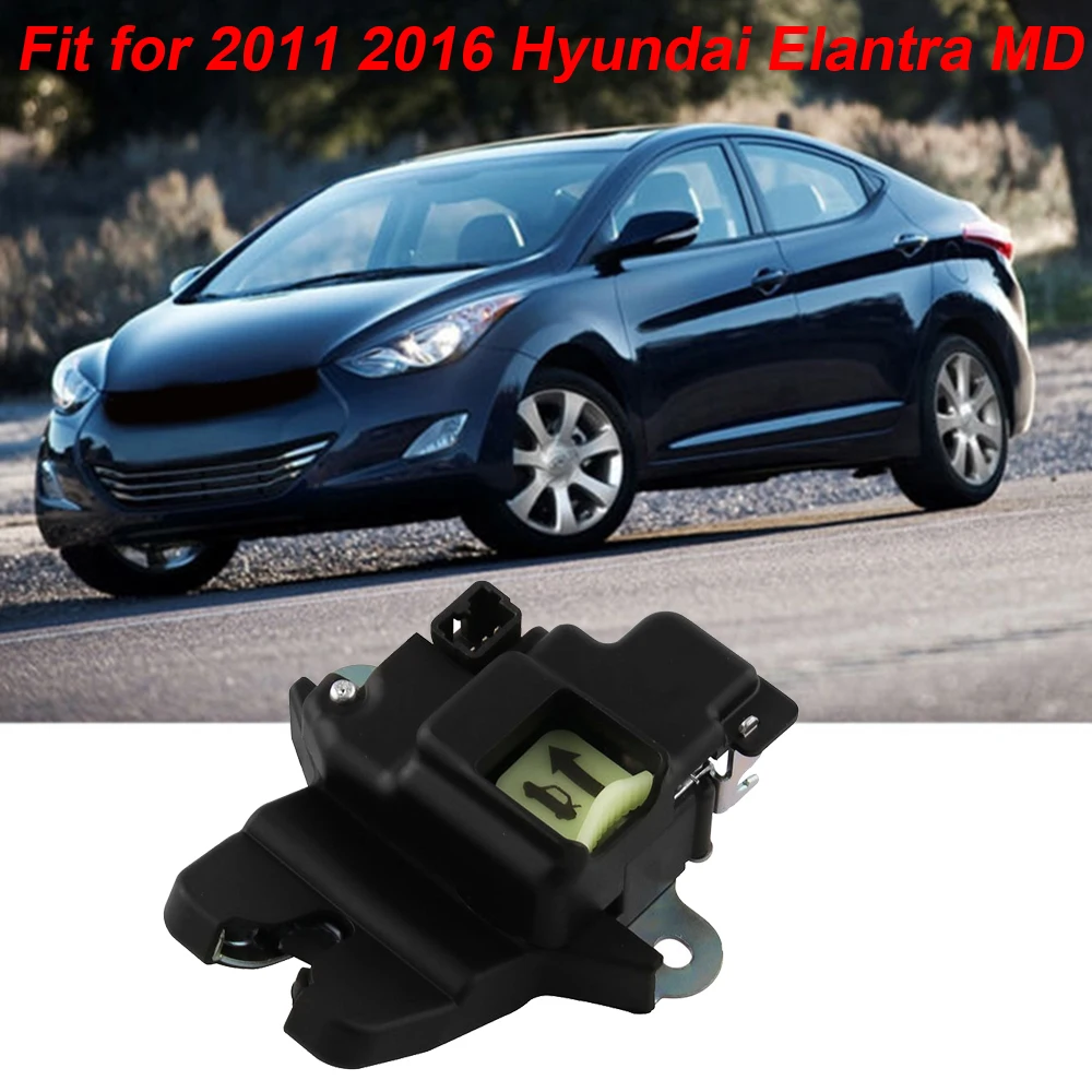 Автомобиль для багажника защелки для замены для Hyundai Elantra MD 81230 3X010 2011 аксессуары для декорирования машины дверная защелка