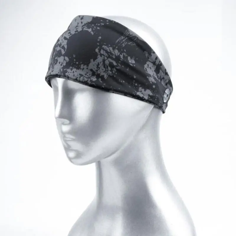

Wide Headband Women Men Yoga Sport Button Head band Wrap Elastic Stretch Solid Bath Outdoor Gym Spa Make Up Sweatband
