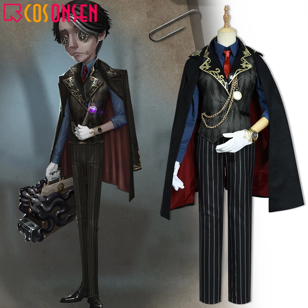 Goede Identiteit V Embalmer Cosplay Kostuum Aesop Carl Trickster Outfits Halloween Outfits Cosplayonsen Custom Made