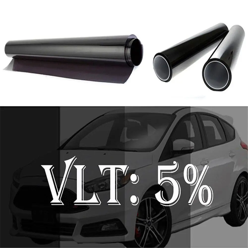 Тонировочная пленка для окон автомобиля рулон 5% VLT дома офиса автомобильная