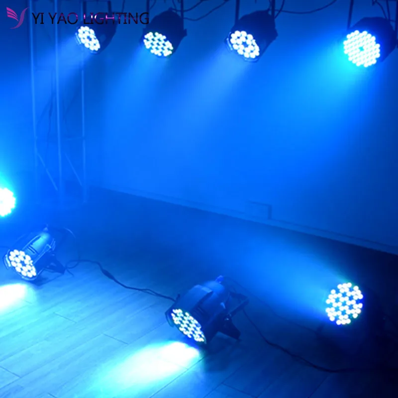 Светодиодный Par светильник 18x12 Вт 18*12 RGBW 4 в 1 DMX 512 моющийся вечерние дискотечный