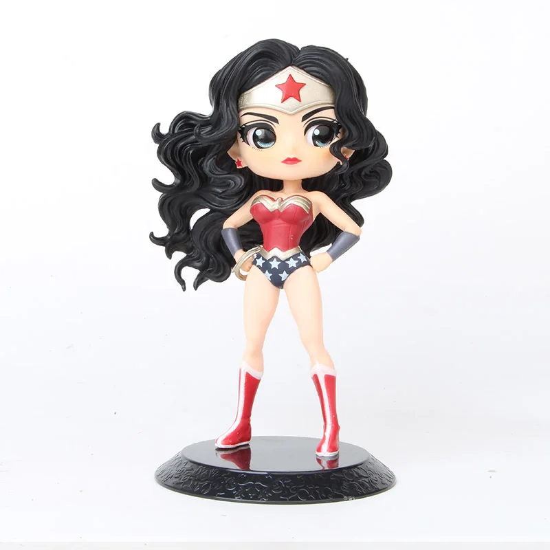 Q posket Wonder Woman Харли Квинн Джокер супергерой ПВХ фигурка Аниме фигурки