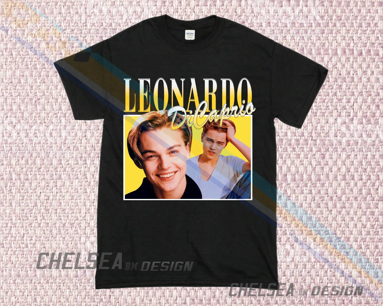 Вдохновленный Leonardo Dicaprio футболка Merch Tour Limited винтажная редкая 1 RW унисекс S-3XL