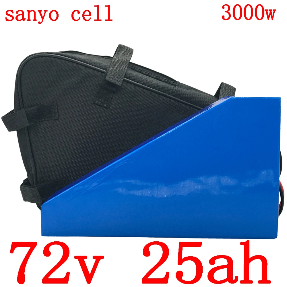 72V 25AH Ebike Battery pack 2000W 3000W Electric Scooter 20AH 18AH 14AH Lithium use sanyo(GA) cell | Спорт и развлечения