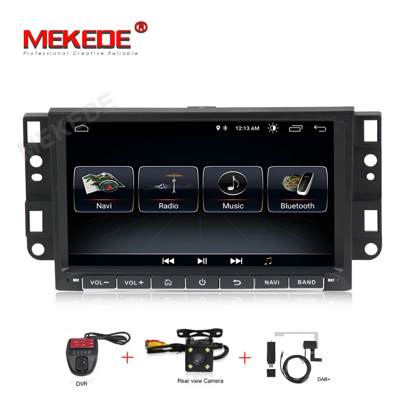 Четырехъядерный Android 8,1 9,1 автомобильный dvd-плеер для Chevrolet Aveo Epica Captiva искровая оптика Tosca Kalos Matiz радио gps аудио стерео - Цвет: 16G  camera DVR DAB