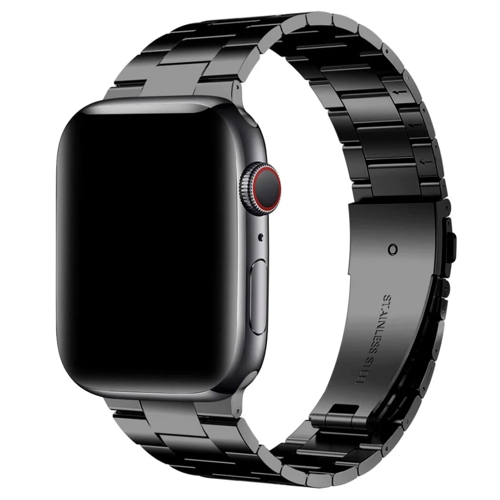 

narrow thin watchband for apple watch bands 44mm 40mm series 5 4 strap for iwatch band 3 42mm 38mm stainless steel bracelet belt