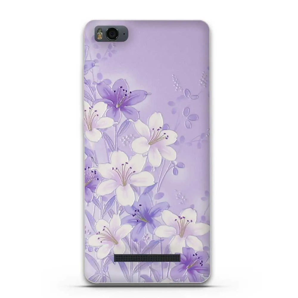 Для Coque Xiaomi mi 4c 4i силиконовый чехол ТПУ задняя крышка для Fundas 3D узор Капа Xiao M4C M4i