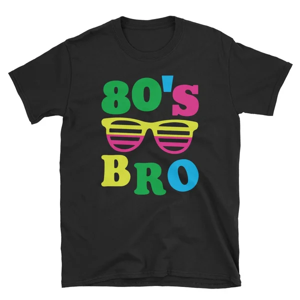 

Это моя 80s Bro футболка в стиле 80 х 90 вечерние Тройник