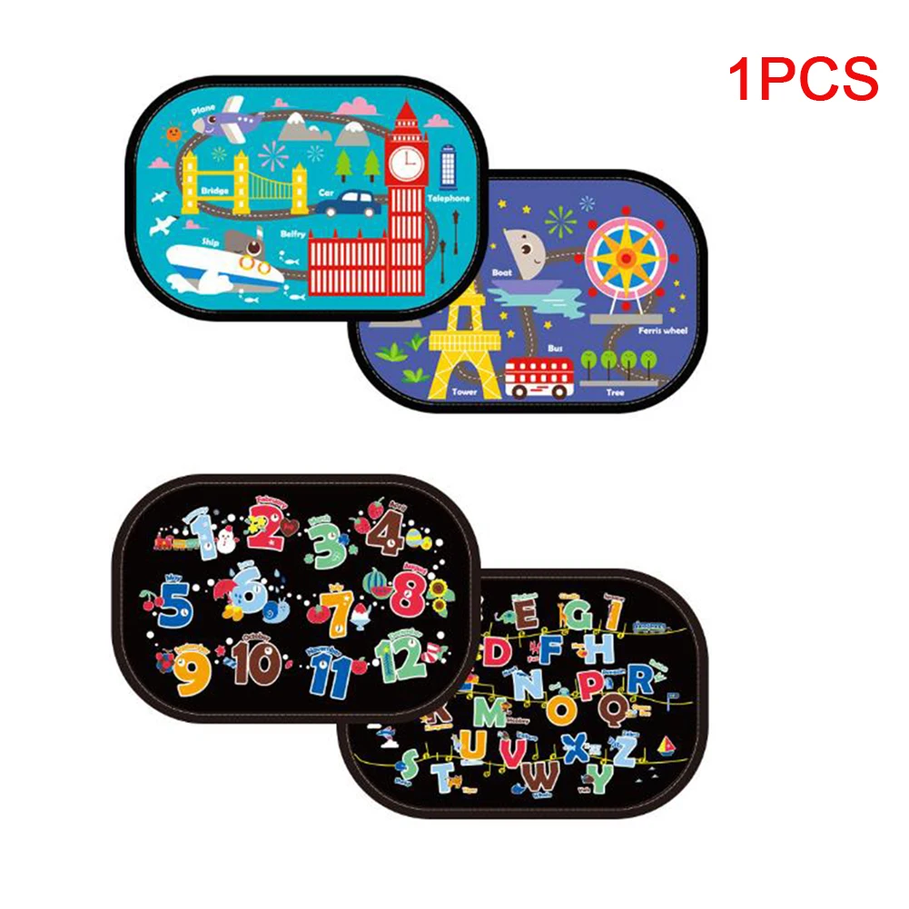 1 пара милый детский универсальный защитный чехол мультяшный занавес козырек