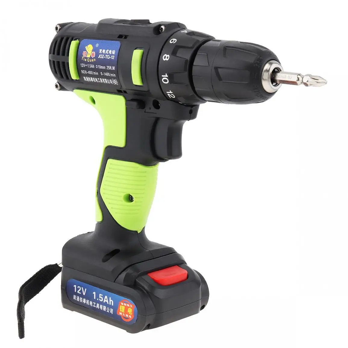 Беспроводная электрическая дрель 12 В отвертка электроинструменты с 18